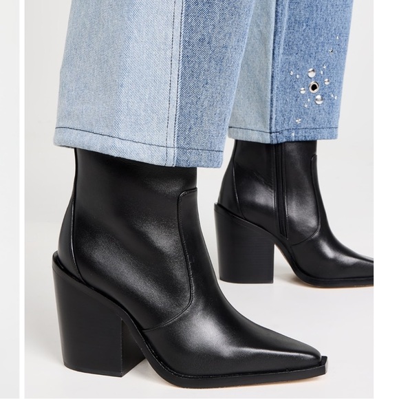 Larroudé James Boot In Black Leather